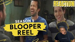 Its Always Sunny In Philadelphia  Season 5 Bloopers Reaction [upl. by Eelsew]