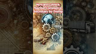 Howard Lutnick Named Commerce Secretary by Trump [upl. by Fujio]