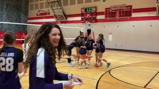 2024 Grantsburg volleyball vs Cadott  1012 highlights [upl. by Prentice]