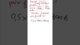 Brevet  Calculer une image  Fonctions 11a [upl. by Heinrick913]