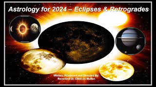 Astrology 2024  Eclipses amp Retrogrades [upl. by Nivalc]