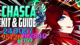 🌈CHASCA LE DPS 5★UNIQUE  Guide ULTIME amp Kit TeamsArmesArtéfacts  Genshin Impact [upl. by Yalonda]