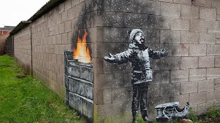 Banksys Street Art [upl. by Weider]