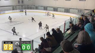 Silver Sticks Game 4 Arvada vs RoughRiders [upl. by Aneram]