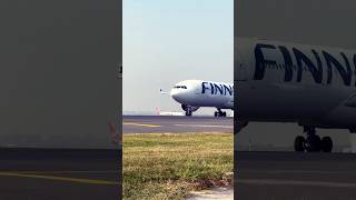 Why This Airbus A330 Looks So Weird Airbus330300 taxing FinnairAirlines ytshorts finnair [upl. by Otaner]