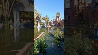 Majorelle Garden Marrakech Morocco Jardin Majorelle [upl. by Aneev]