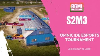 Bgmi S2M3 Esports Tournament Highlight  OMNICIDE ESPORTS [upl. by Sedberry]