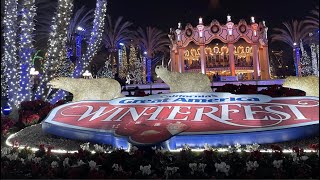 Californias Great America Winterfest Vlog and Review  Californias Great America Amusement Park [upl. by Balac]