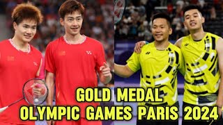 LiangWang CHN VS leeWang TPE Live Score Gold Medal Badminton Olympic Games Paris 2024 [upl. by Rj305]