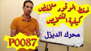 P0087  ضغط الوقود المنخفض يسبب عدة مشاكل و له عدة أسباب [upl. by Resay]