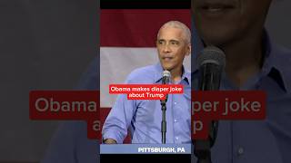 Obama makes diaper joke about Trump [upl. by Barta]