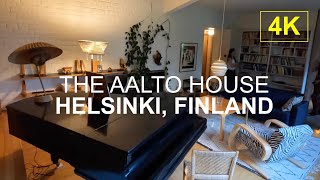 HELSINKI  The Alvar Aalto House l 4K Architecture Tour [upl. by Soinski]