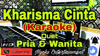 KHARISMA CINTA  Broery Marantika Ft Dewi Yull Karaoke duet Cha cha  Nada Pria amp Wanita  ADO [upl. by Thury101]