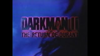 Darkman 2 The Return of Durant 1995  VHS Trailer [upl. by Pooh]