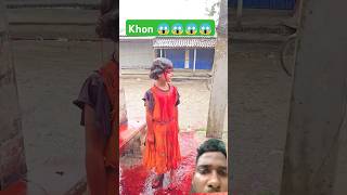 Khun 😱😱😱my god 😱 kgf pushpa holi tiktokvideo ytshorts funny comedy tiktok shorts cartoon [upl. by Sholem]