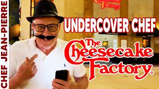 Undercover Chef JeanPierre Tries Cheesecake Factory Chicken Madeira [upl. by Roseanna]