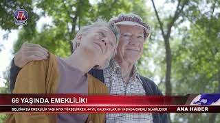 Belçikada emeklilik yaşı 66ya yükselirken 44 yıl çalışanlar 60 yaşında erken emekli olabilecek [upl. by Anjali]