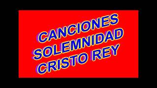 quotCANCIONES PARA LA SOLEMNIDAD DE CRISTO REYquot  GEMA Y JOSE [upl. by Giorgia119]