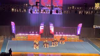 Edwardsville Varsity Cheer  IHSA State 2022 Day 2 [upl. by Bartosch]