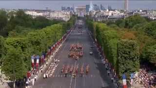 Défilé du 14 juillet 2015  Lintégrale [upl. by Aihsetel]