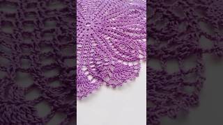 Crochet Lace Doily shortscrochet [upl. by Aubigny]