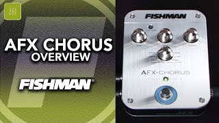 Fishman AFX Chorus Effects Pedal [upl. by Tressa]