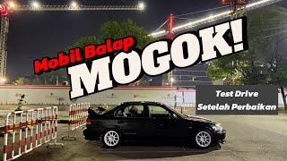 Test Drive honda civic ferio setelah keluar bengkel  siap untuk roadtrip jarak jauh [upl. by Ayerdna660]