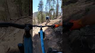 First Downhill ONLY trail in Flagstaff AZ  Meteoride [upl. by Eirelam]