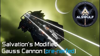 Elite Dangerous Odyssey  Salvations Modified Gauss Cannon 24092021 [upl. by Opportuna]