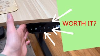 Review of the VIVO Electric Height Adjustable Memory Stand Up Desk [upl. by Weld]