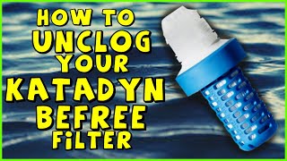 How to unclog the Katadyn BeFree Filter [upl. by Bencion147]