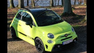 Abarth 595 Competizione Record Monza Exhaust Sounds Awsome [upl. by Auhel]