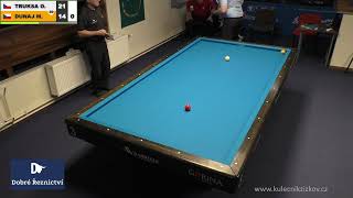 Czech Tournament  3cushion  Grand prix 3C  Q  Otakar Truksa v Mojmír Dunaj [upl. by Yort]