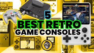 5 Best Retro Game Consoles with BuiltIn Games 2023 [upl. by Anatnahs]