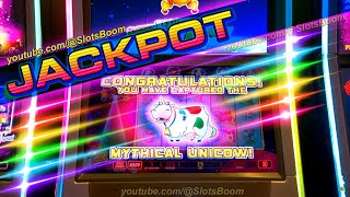 UNICOW 400 SPIN JACKPOT  Invaders Return From the Planet Moolah  CASINO SLOTS [upl. by Crandale]