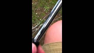 how to make an extendible baton [upl. by Enelyahs787]