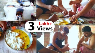 Village Everyday Lunch Routine Dal Chawal Recipe By Anita Ji KA Kitchen Desi Food Village [upl. by Simara229]