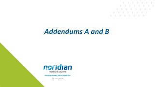 Addendums A and B [upl. by Benjamen]