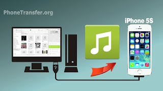 How to Copy Music from Computer to iPhone 5S Import Songs to iPhone 5S from PC [upl. by Buddie520]