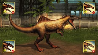 NEW STAR BRUNETTE UNLOCKED   JURASSIC WORLD THE GAME [upl. by Elleryt]