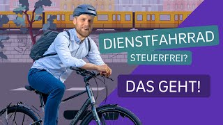 Dienstfahrrad steuerfrei Jobrad ins Privat oder Betriebsvermögen Und wie wird es versteuert [upl. by Esiuqram]