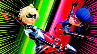 Miraculous Ladybug multiverse Shady Bug amp Claw Noir DUET TRANSFORMATION 🐞🐱 [upl. by Leigh]