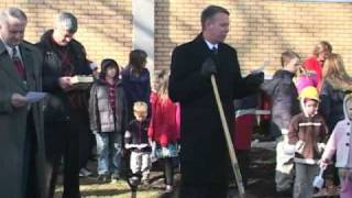 First Mennonite Church groundbreaking  Berne [upl. by Eiznikam]