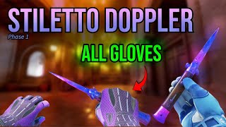 ALL Glove Combos for the Stiletto Doppler P1 [upl. by Aihsinyt]