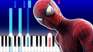 The Amazing SpiderMan 2 theme song Piano Tutorial [upl. by Alial]