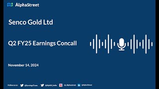 Senco Gold Ltd Q2 FY202425 Earnings Conference Call [upl. by Asserac]