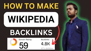 How to make wikipedia backlinks Wikipedia se backlink kaise banaye  Secret method [upl. by Nalahs]