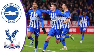 Brighton vs Crystal Palace  Extended Highlights amp All Goals 2024 HD [upl. by Nylirek]