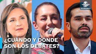 Claudia Sheinbaum vs Xóchitl Gálvez ¿Cuáles son sus propuestas  Noticias Telemundo [upl. by Emelun]