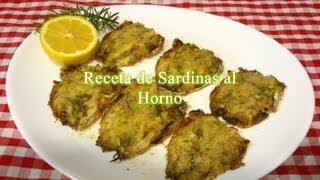 Receta fácil de Sardinas al Horno [upl. by Swanson]